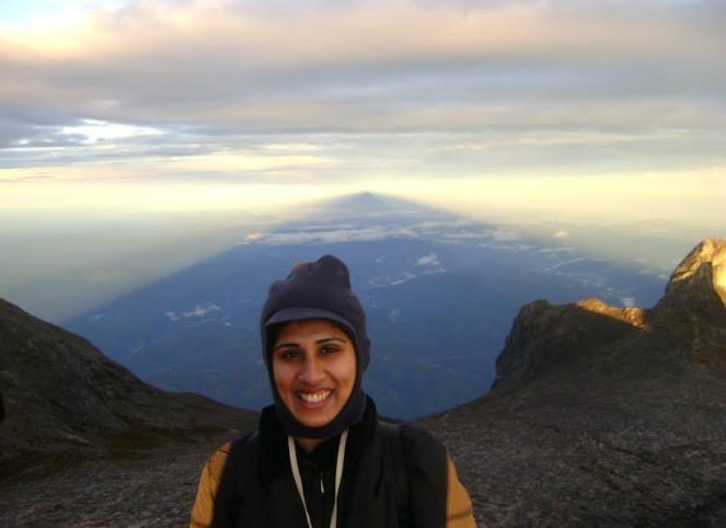 Smiling from delirium. 